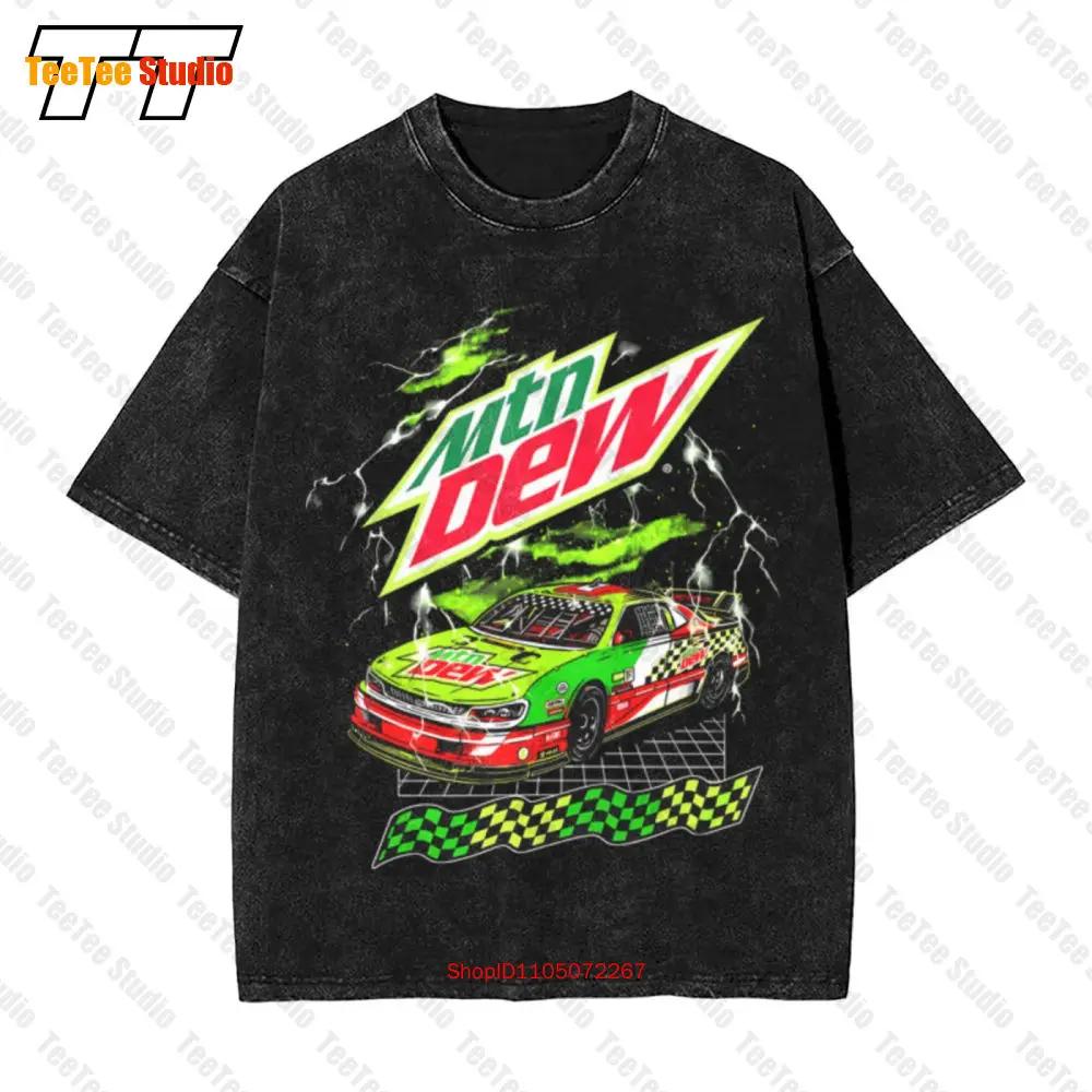 Racecar Mountain Dew Vintage Oversized T-Shirt 80W9
