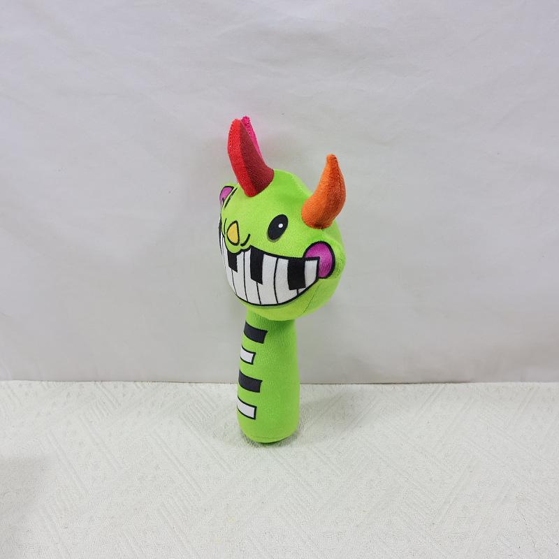 Игра Sprunki Doey Pianosaurus Plush Anime Nightmare Critters Plushie Мягкая мягкая игрушка-подушка для животных Кукла Декор Игрушка для детей Подарок