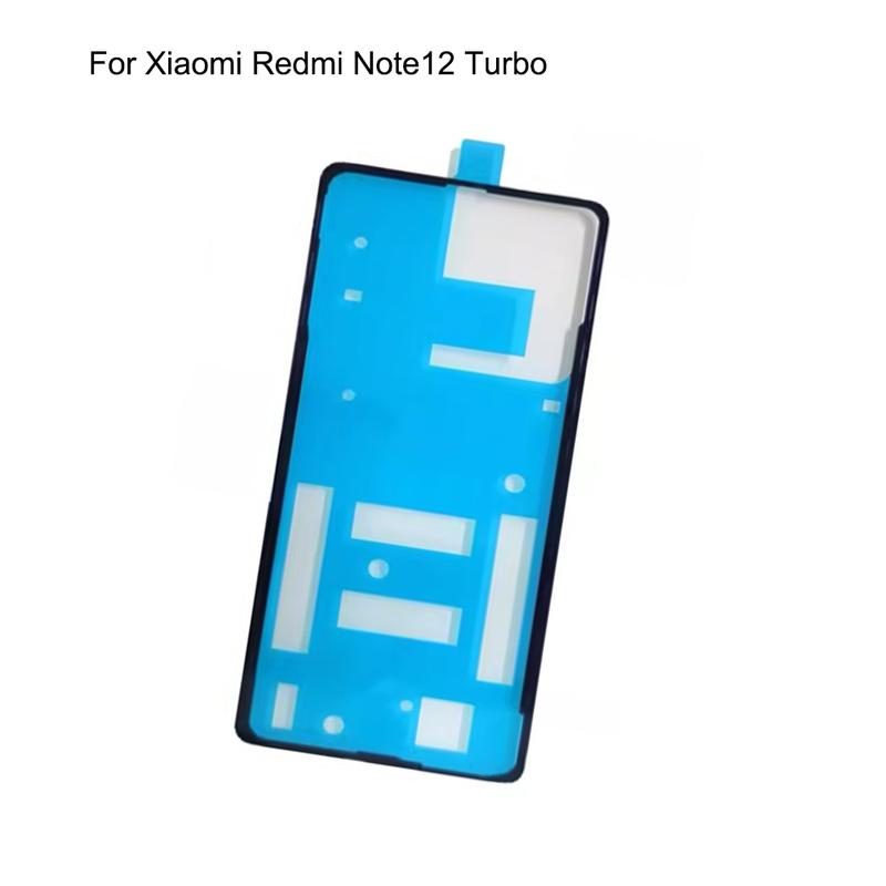 2PCS Rear Door Sticker For Xiaomi Redmi K40S Back Battery Cover Waterproof Adhesive Tape Replacement For Xiaomi Redmi K 40S