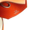 Great HERMES Necklace Margiela-era large clochette with key ring Orange leather Used