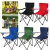 Camping Folding Chair Fishing Chair with Carrying Bag & Armrest Foldable Portable Camping Chair Heavy Duty for Garden Lawn Patio