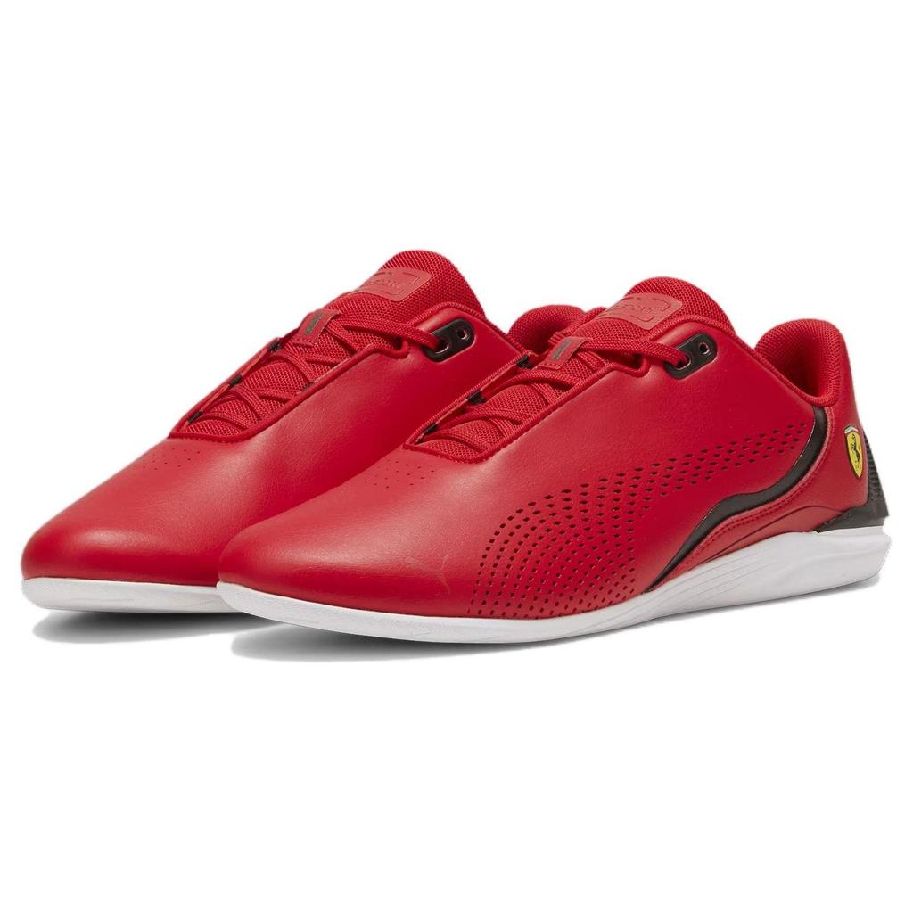 Puma Кроссовки Scuderia Ferrari Drift Cat Decima Мужские Rosso Corsa Черный Низкие Мотоспорт 307193-10