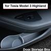 Для Tesla Model 3 Highland 2024 Дверной органайзер для хранения вещей Водонепроницаемый держатель для зонта из ТПЭ Чехол для мусора для телефона Новые аксессуары