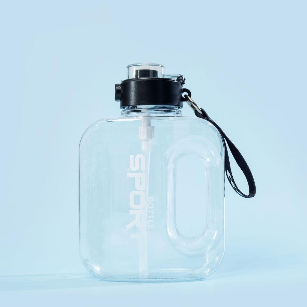 Спортивная бутылка для воды Gradient Summer 2023: Большая емкость, портативный, популярный дизайн