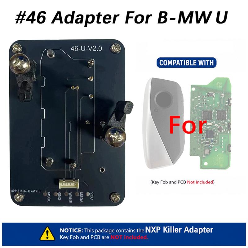 CNP259 NXP Killer с адаптером для добавления запасного ключа N5F-ID21A / ID21B / ID21C IYZBK1 Для BMW 3 5 6 7 8 Z4 X3 X4 X5 X6 X7 i5