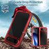 Military Grade 10ft DropProof Silicone Aluminum Metal Phone Case For iPhone 17 Air Promax 16E 15 14 13 12 11 Pro Max Plus SE Shockproof Protect Cover
