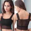 Lady Womens Camis Bustier Lace Tank Top Bandeau Bra Crop Stretch Strap