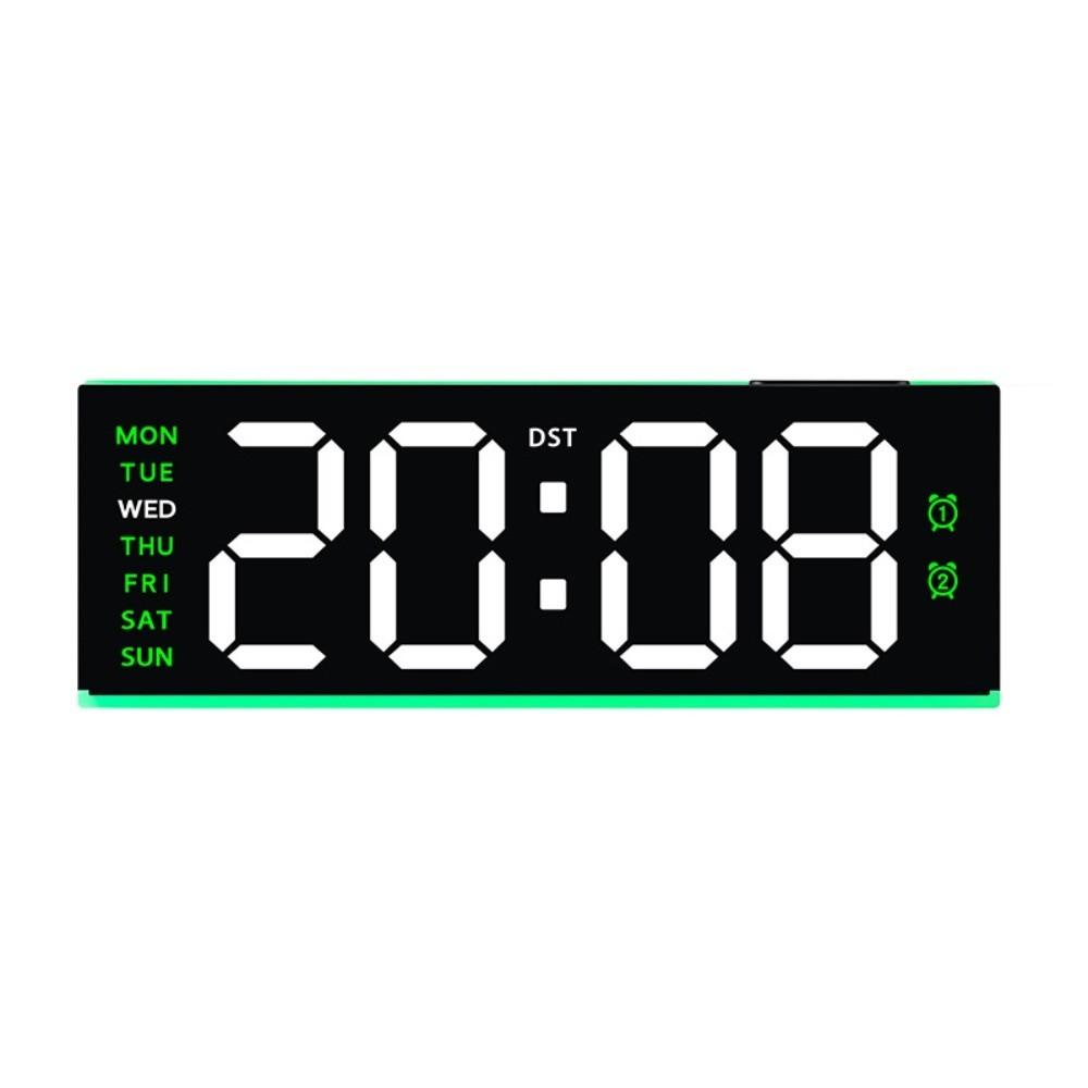 Temperature Bedside Alarm Clock with Calendar LED Night Light Clock New LED Digital Clock Bedroom