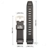 Запасной ремешок PRG-200 Подходит для часов Casio PRG-200 PRG280/550 PRW-3510Y Мужские смоляные спортивные аксессуары для часов