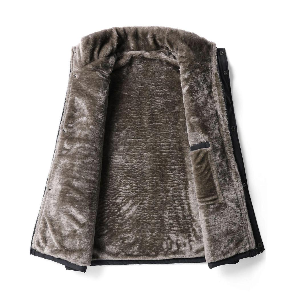 Men's vest, autumn and winter plus down cotton vest