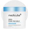 Medicube Zero Pore Pads Mild Мягкие очищающие салфетки After Bath Pad Увлажняющий барьер для влаги Увлажняющий лосьон Базовая косметика Корейский уход за кожей Корейский