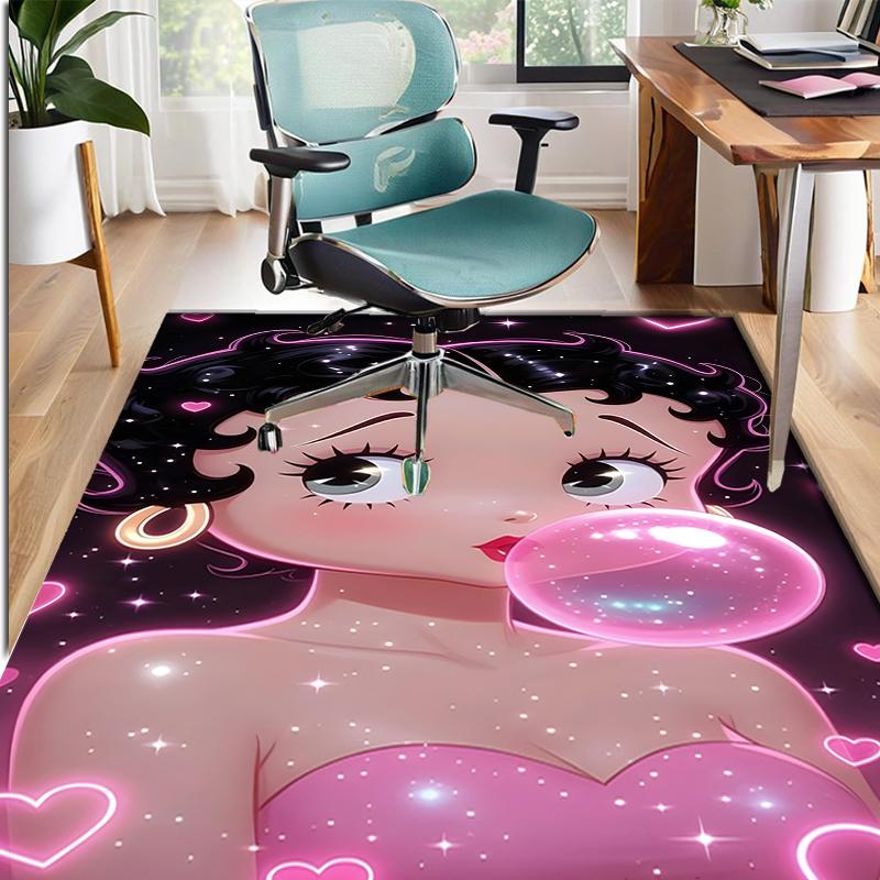 Sexy Doll Pattern Rug, Indoor/Outdoor Mat, for Picnic, Gameroom, Bedroom, Office, Living Room, Home Decor Carpet, Birthday Gift