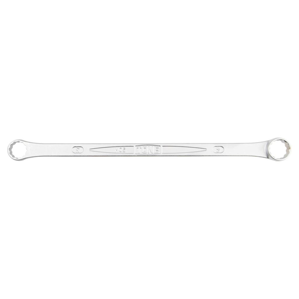 TONE Super Long Open End Wrench 27 x 30mm Flats (Straight), HPM05-2730,