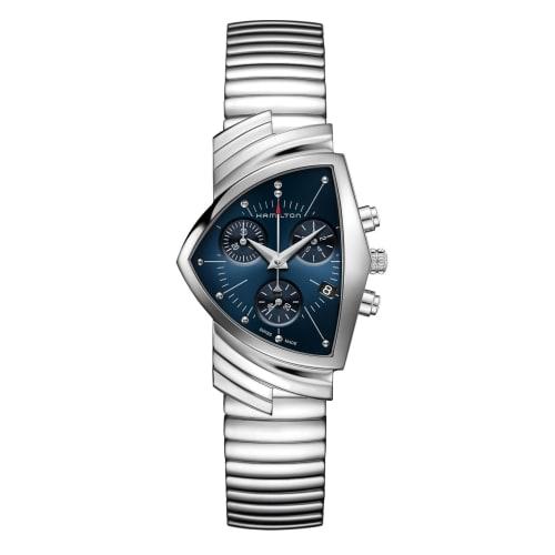 Hamilton Ventura Quartz Watch H24432141 Unisex with Official Warranty [Official Import]