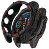 For Garmin Fenix 8 43mm TPU Watch Case Anti-Scratch Hollow Watch Frame Cover