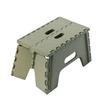 Складная ступенька Novalite 400 кг 22 см Изготовлена из ПП для прихожей, Стул, Грузоподъемность, Высота, Хаки, Стильный, Пластик,