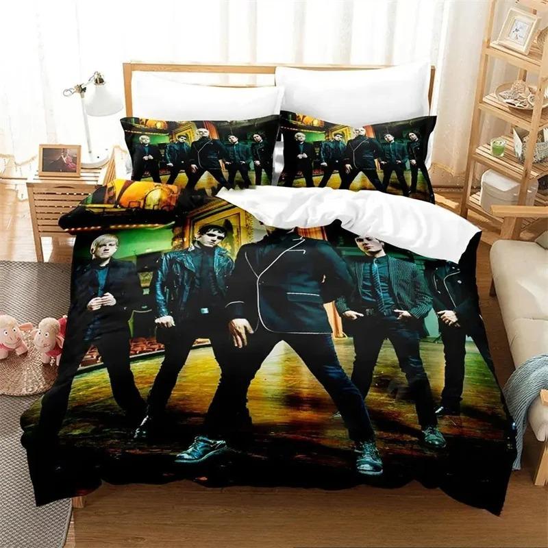 3D Printed My Chemical Romance Bedding Sets Exquisite Bed Supplies Set Duvet Cover Bed Comforter Set Luxury Birthday Gift