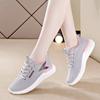 2025 New Autumn Women's Shoes Fly-woven Mesh Casual Shoes Women's Soft-soled Running Shoes Korean Version of Trendy Sports Shoes
