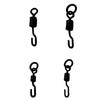 Carp Fishing Swivels Snaps with Solid Ring Quick Change Fishing Hook Swivels Accessories