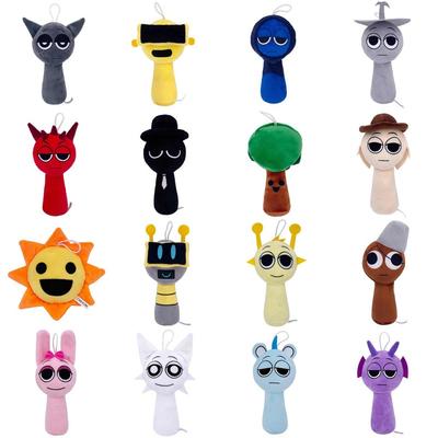 Игрушка-плюш Incredibox Sprunki, мультяшная мягкая кукла, игровые аксессуары, украшение
