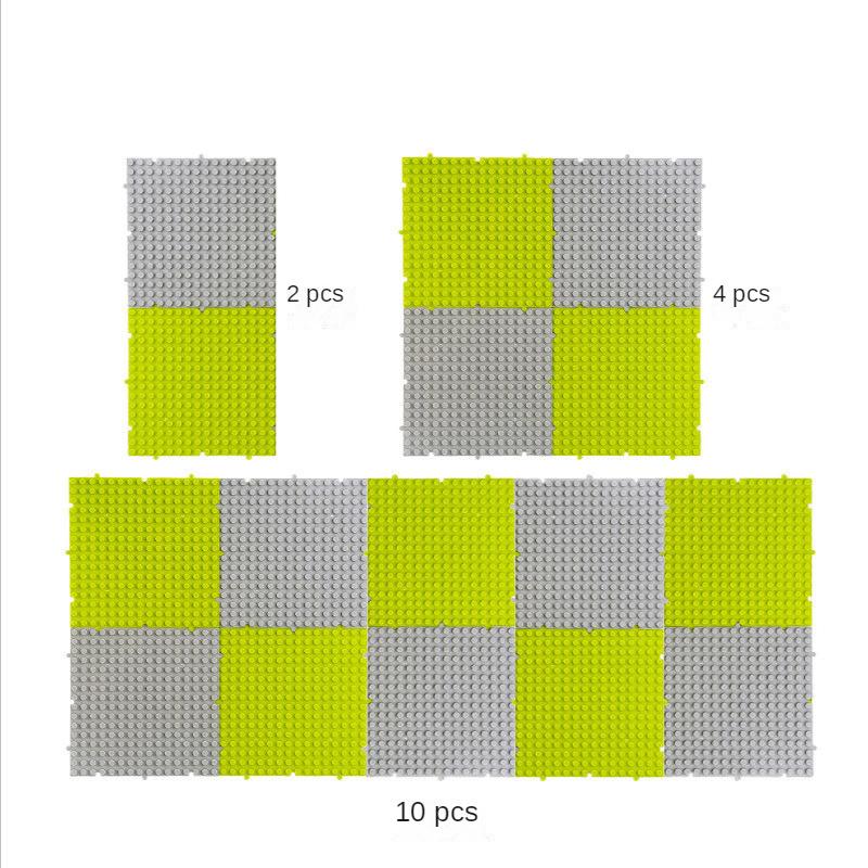 4 шт. 16x16 точек Безграничная Соединяемая Строительная Блочная Базовая Пластина DIY Классические Кирпичи Основания Собранные Строительные Развлекательные Игрушки
