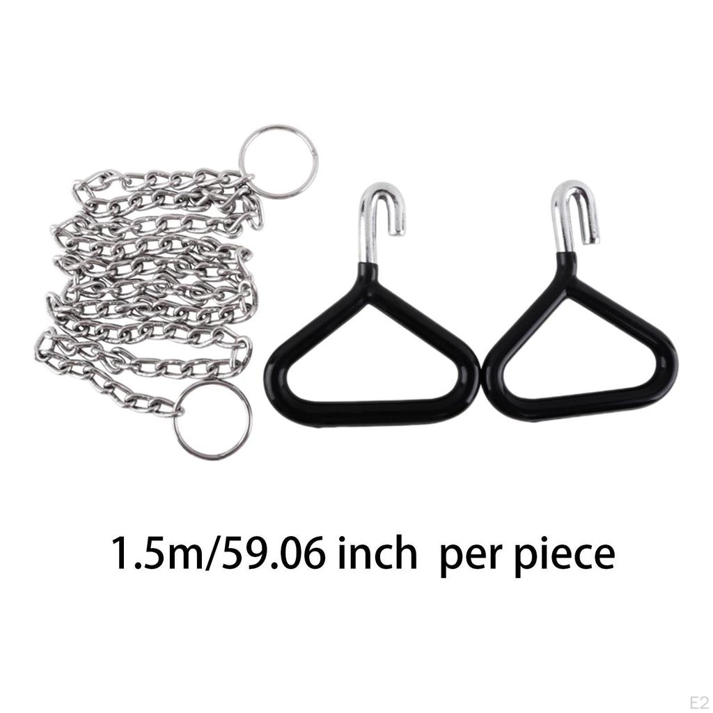 Ob Chain and Handles Goat Forceps Rust Resistant Solid 2 Handle 59 Inch Veterinary Instruments