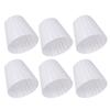 6pcs Set Droplight Wall Lamp Chandelier Lamp Shade for Clip Bubble Type Floor Lamp