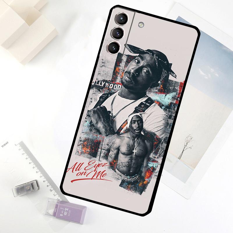 Чехол для телефона Tupac 2Pac Amaru Shakur для Samsung Galaxy S25 S26 Ultra S20 S21 S22 S23 S24 Ultra S10 Plus S25 FE