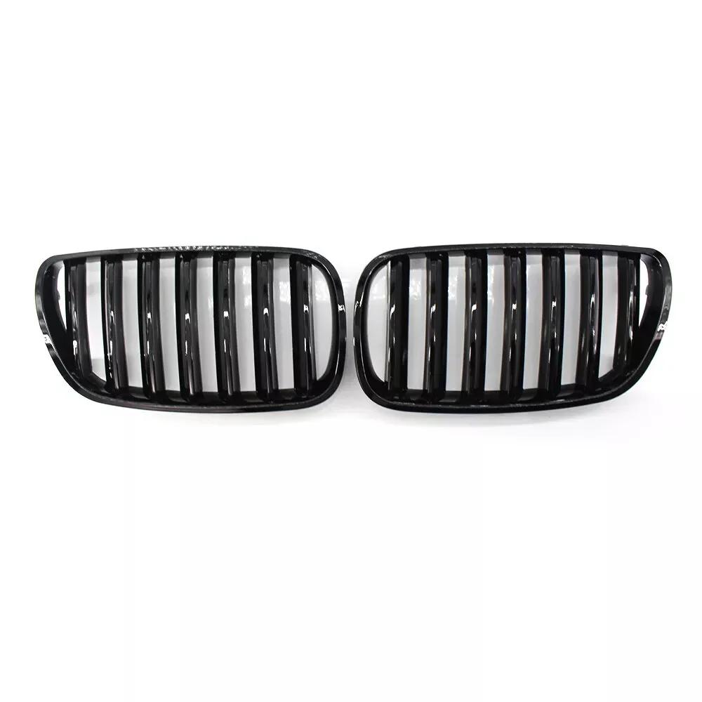 For BMW X3 E83 2007 2008 2009 2010 Car Grille Front Bumper Kidney Racing Grill Black 51113420087 51113420088 Accessories Parts