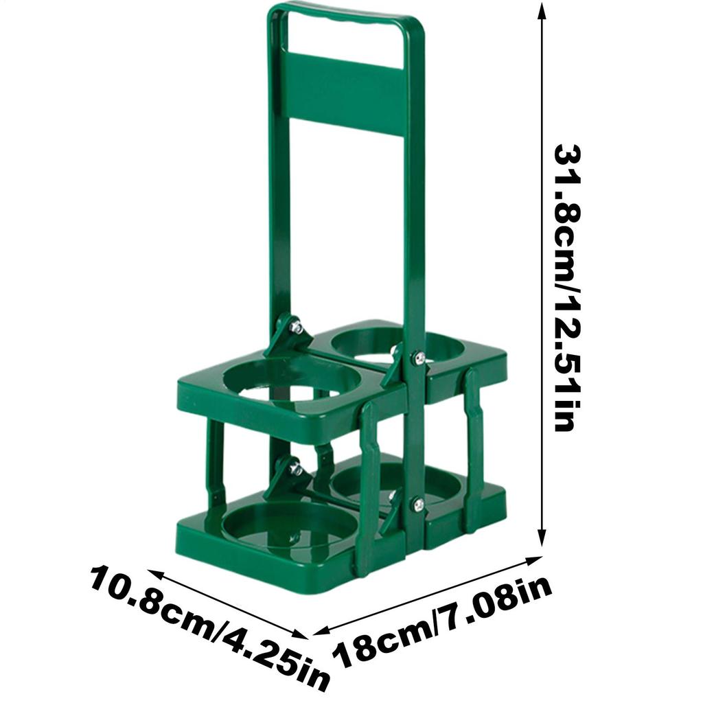 Portable Beer Rack Handheld Foldable Beer Basket Wine Carrier Beer Holder 2 Bottle Whiskey Beer Carrier for Camping Picnic BBQ