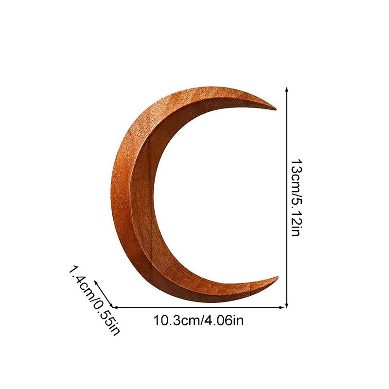 1 шт. шпилька-гребень для волос вилка для волос New Moon, индивидуальная длинная расческа для волос, моделирующая ручная резьба, палка для волос Ma'am Moon, модная прическа