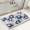 Absorbent Mat for Bathroom Door Mat for Bathroom Door Mat Cute Non-slip Mat for Household Carpet Door Mat for Door Mat