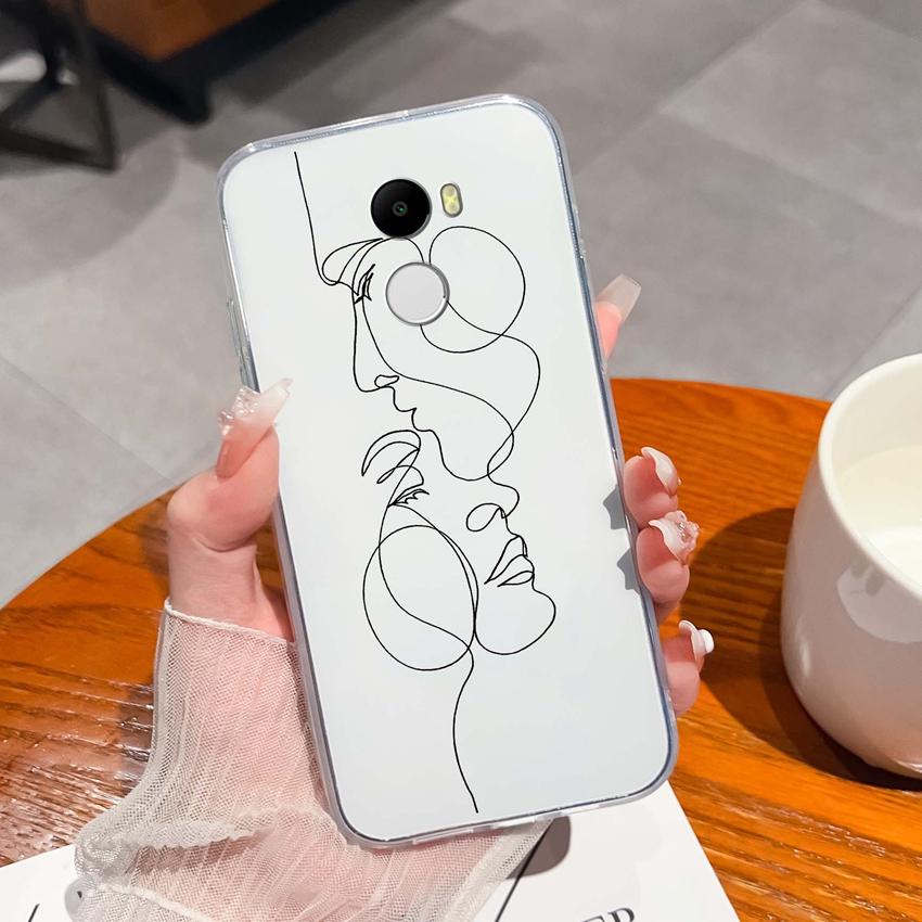 Чехол для Redmi 4 3 6 Pro 4A 4X 5A 5 Plus K90 Милый узор акулы и кошки Телефонные сумки Мягкий ультратонкий ТПУ силикон Противоскользящая оболочка для Redmi Прозрачная задняя крышка