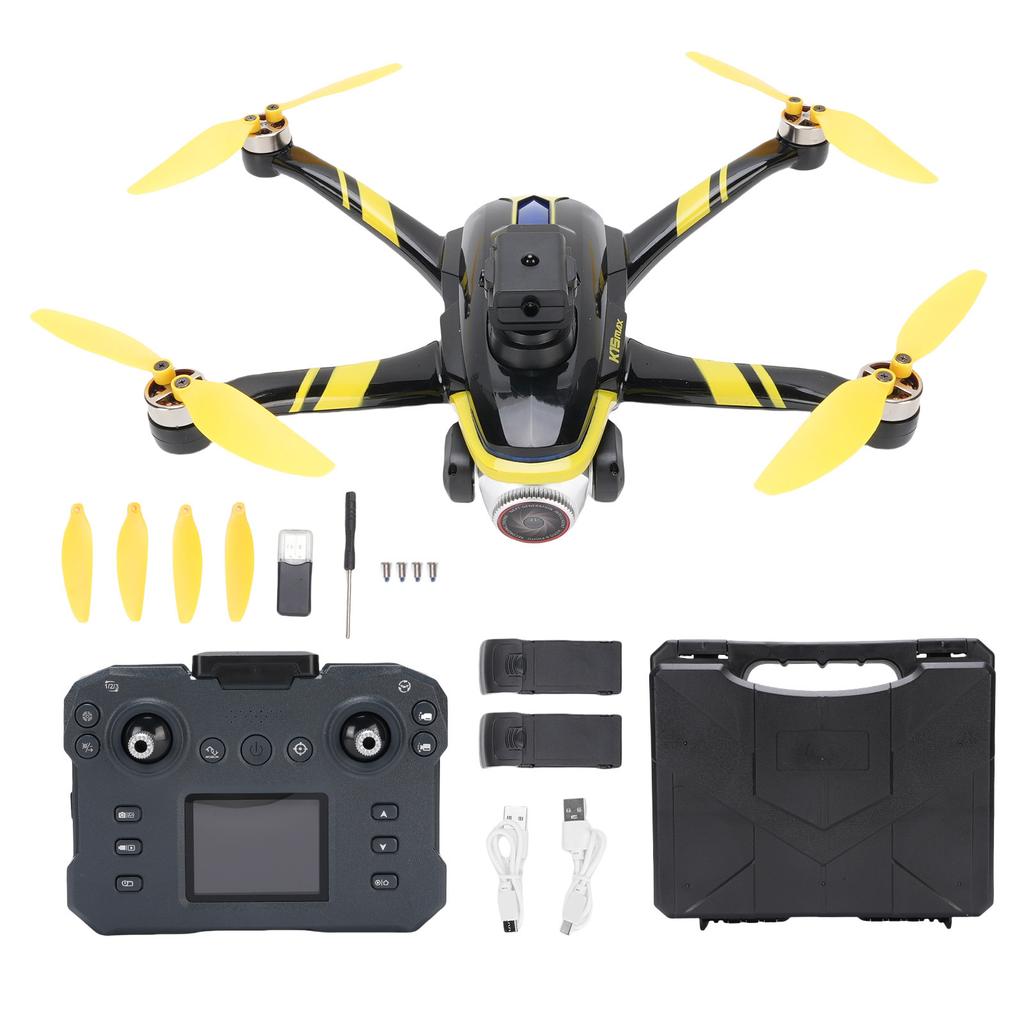 Радиоуправляемый дрон Бесколлекторный двигатель 120 градусов Широкоугольный объектив Автоматическое обхождение препятствий Взлет одной кнопкой Квадрокоптер с