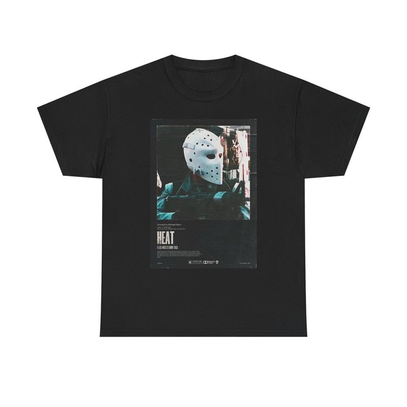 Heat Movie Poster 90s Graphic Unisex T-shirt Heavy Cotton Tee Graphic Tee