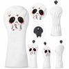 Durable Golf Head Covers White Golf Putter Cover Stylish Golf Club Cover  Golf Course