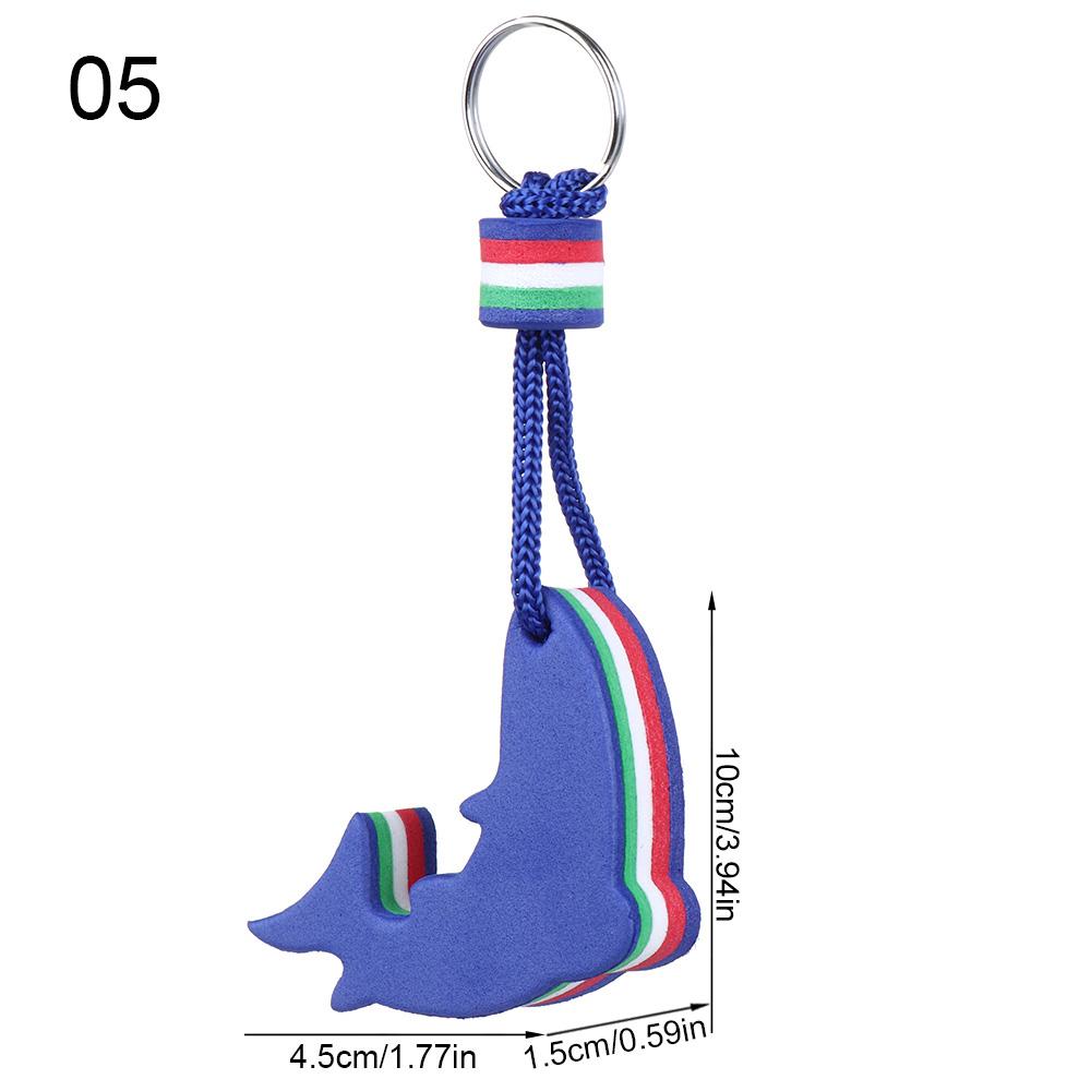 Accessories Boating Sea Water Floating Keychain Pool Parts Key Pendant Sailing Fishing Keyring