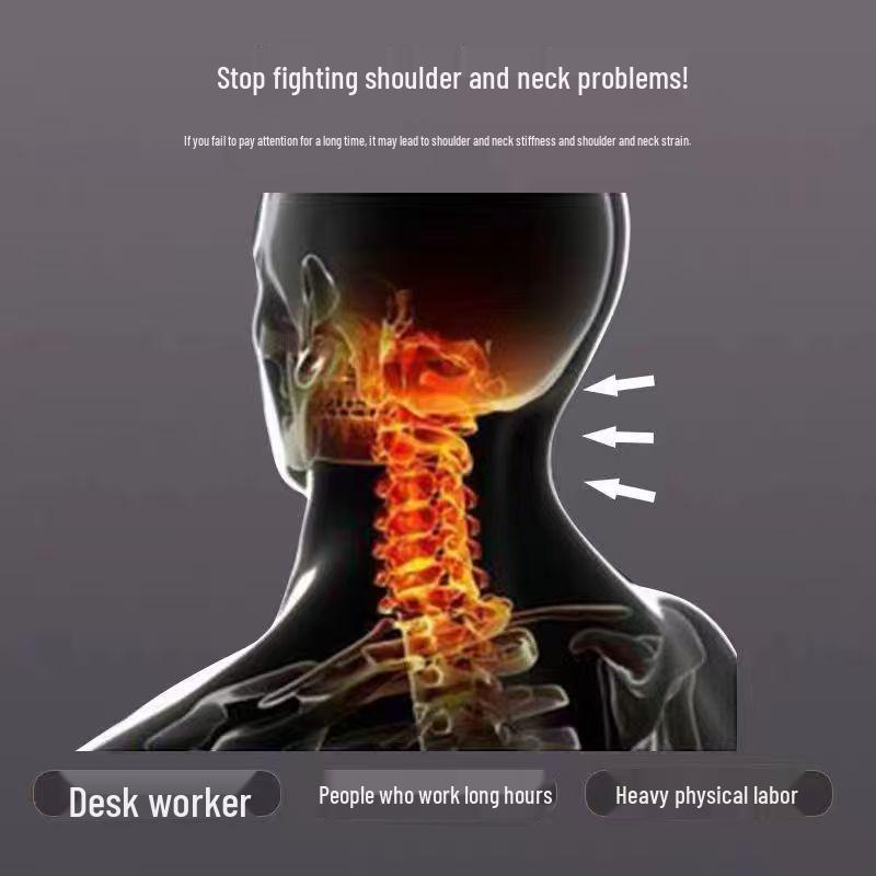 3D Спа Вязаная Хлопковая Массажная Подушка - Помощь для Сна и Поддержка Шеи