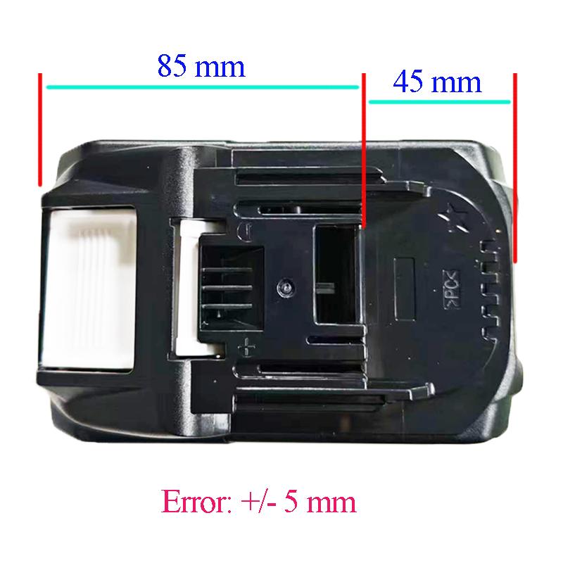 BL1880 10x21700 Для MAKITA 18V Li-ion Корпус аккумулятора BMS PCBA Плата схемы балансировки Зарядки Корпус Коробка Литиевый BL1830 Корпуса