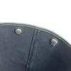 HERMES Garden File MM Bag Tote Bag Shoulder Bag Leather / Canvas Black