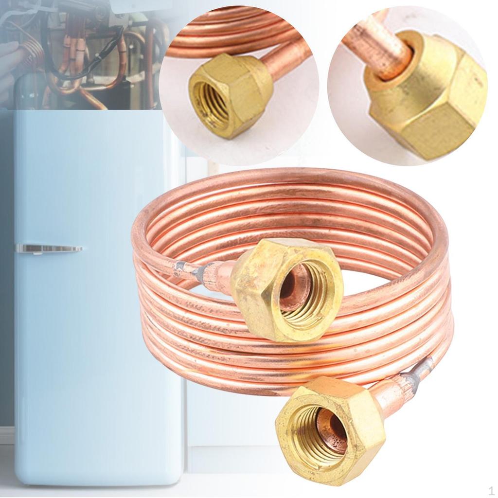 Трубка для кондиционера холодильника Медная капиллярная Сделай сам Компактные змеевиковые трубки для