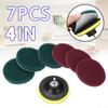 Scouring Pads Cleaning Products 7Pcs Scouring Pads Set Household Supplies