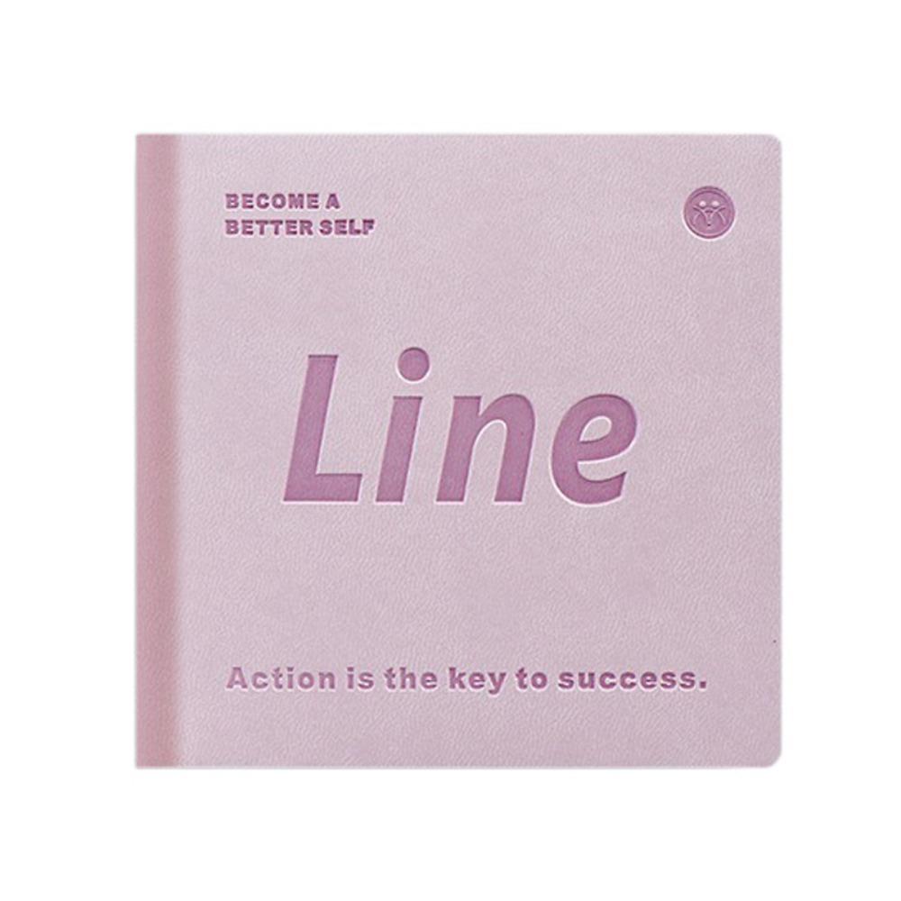 Portable To Do List Notebook Leather Cover Schedule Plan Book New Notepad Student Stationery