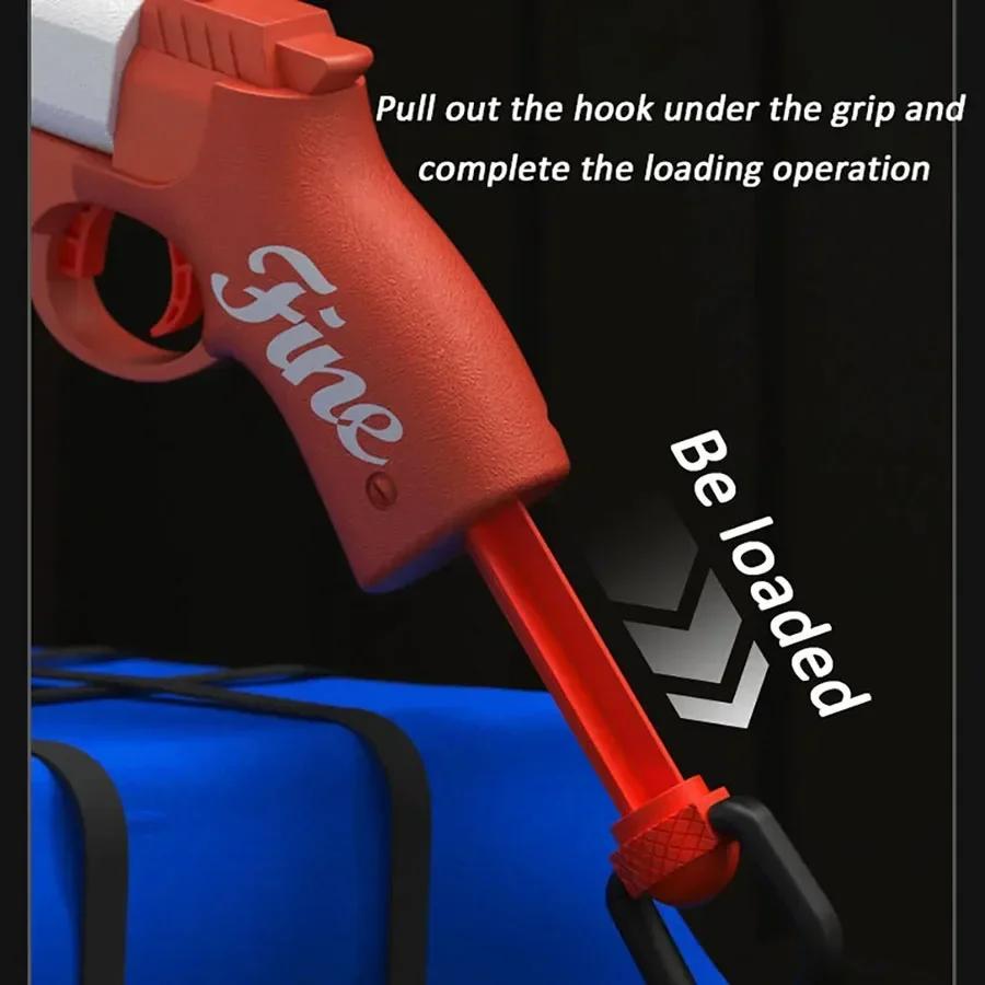 Мини S686 Пистолет-бластер для запуска мягких пуль с гильзами Игрушечный пистолет Airsoft Пенопластовый бластер с пулями Оружие для улицы Детский пистолет Игрушка для ребенка Подарок