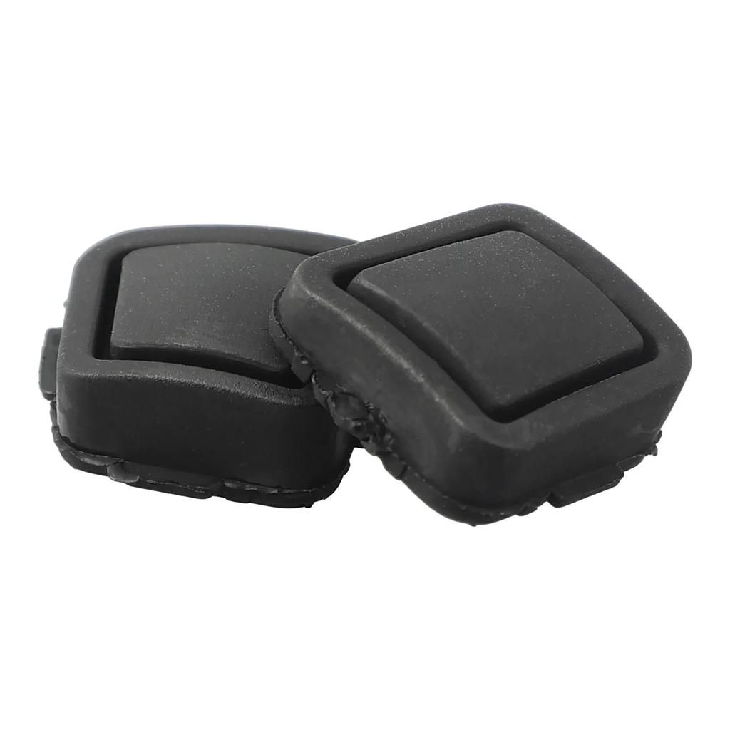 2 шт. ABS Накладки на кнопки дверных ручек с бесключевым доступом подходят для Mercedes-Benz W211 C209 W219 W251 Черный-Внешний-Дверные ручки