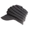 Fashionable Women's Messy Bun Beanie With Soft Stretch Knit For Winter Comfort