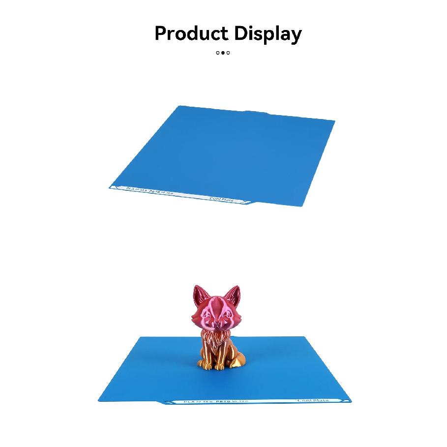 Build Plate For Elegoo Centauri Carbon Cold Plate Low Temperature Plate Double-Sided Printing 256x256mm Heat Bed 3D Printer Part