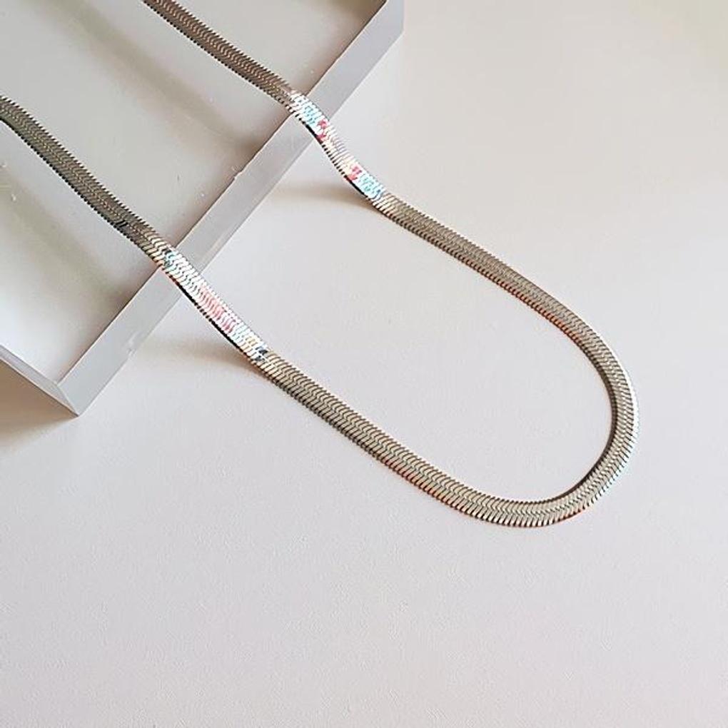 Женские аксессуары Ожерелье из нержавеющей стали Змеиная цепочка (Гипоаллергенный)