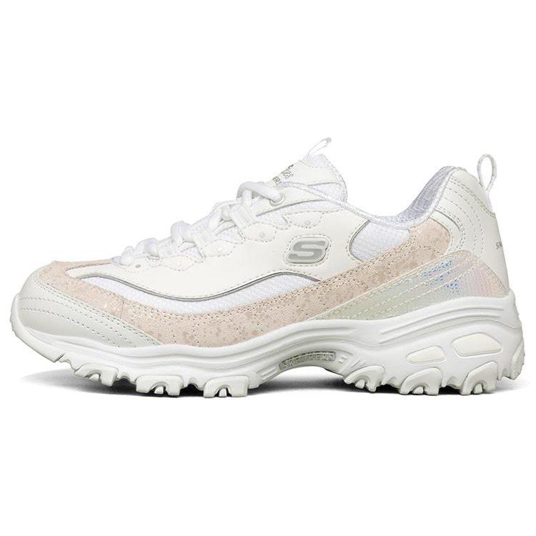 Skechers D'Lites 1.0 Громоздкие туфли Белые Женские 149462-WHT