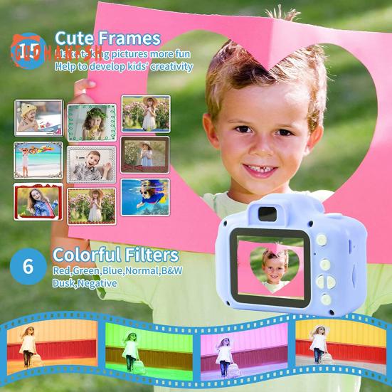 Детская камера для плавания — водонепроницаемая, пиксели высокой четкости, растягивающийся размер фотографий, спортивная съемка под водой, детская камера, детский подарок на день рождения